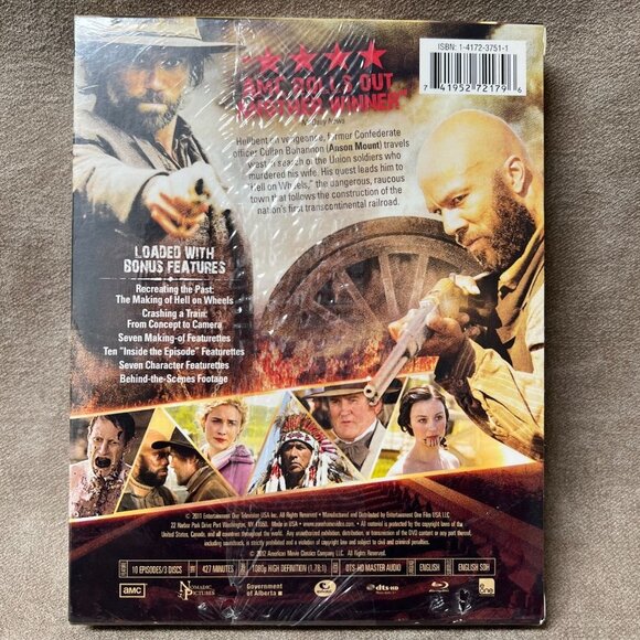 Hell On Wheels: Season 1  [Blu-ray] - Blu-ray - New - Picture 2 of 2